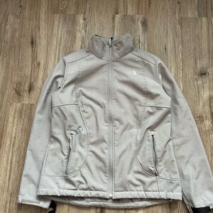 The North Face Women's Light Taupe Full-Zip Utility Jacket